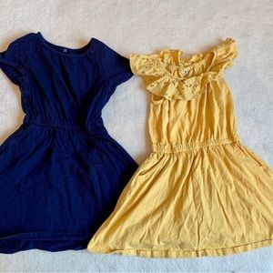 Uniqlo girls dresses (set of 2)